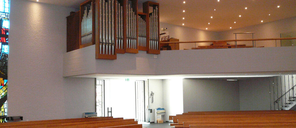 Pfarrei Bruder Klaus Urdorf Orgelempore